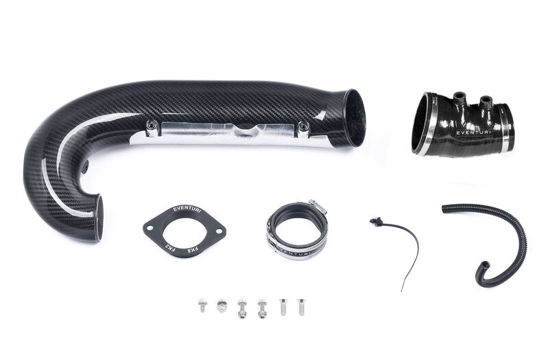 Eventuri Carbon Turbo Inlets voor Honda FK8 Oversized Carbon Turbo Tube