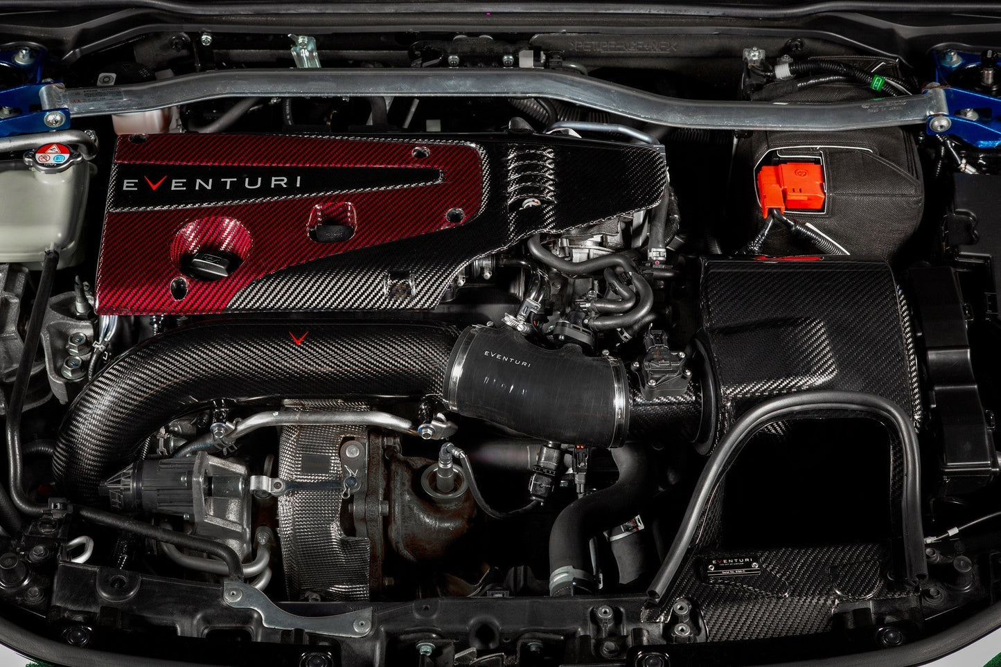 Eventuri Carbon Turbo Inlets voor Honda FL5 Civic Type R / 2024 Integra Type S Carbon Turbo Tube