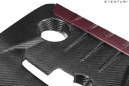 Eventuri Carbon Motorafdekplaat voor Toyota GR Yaris/Corolla — Matte