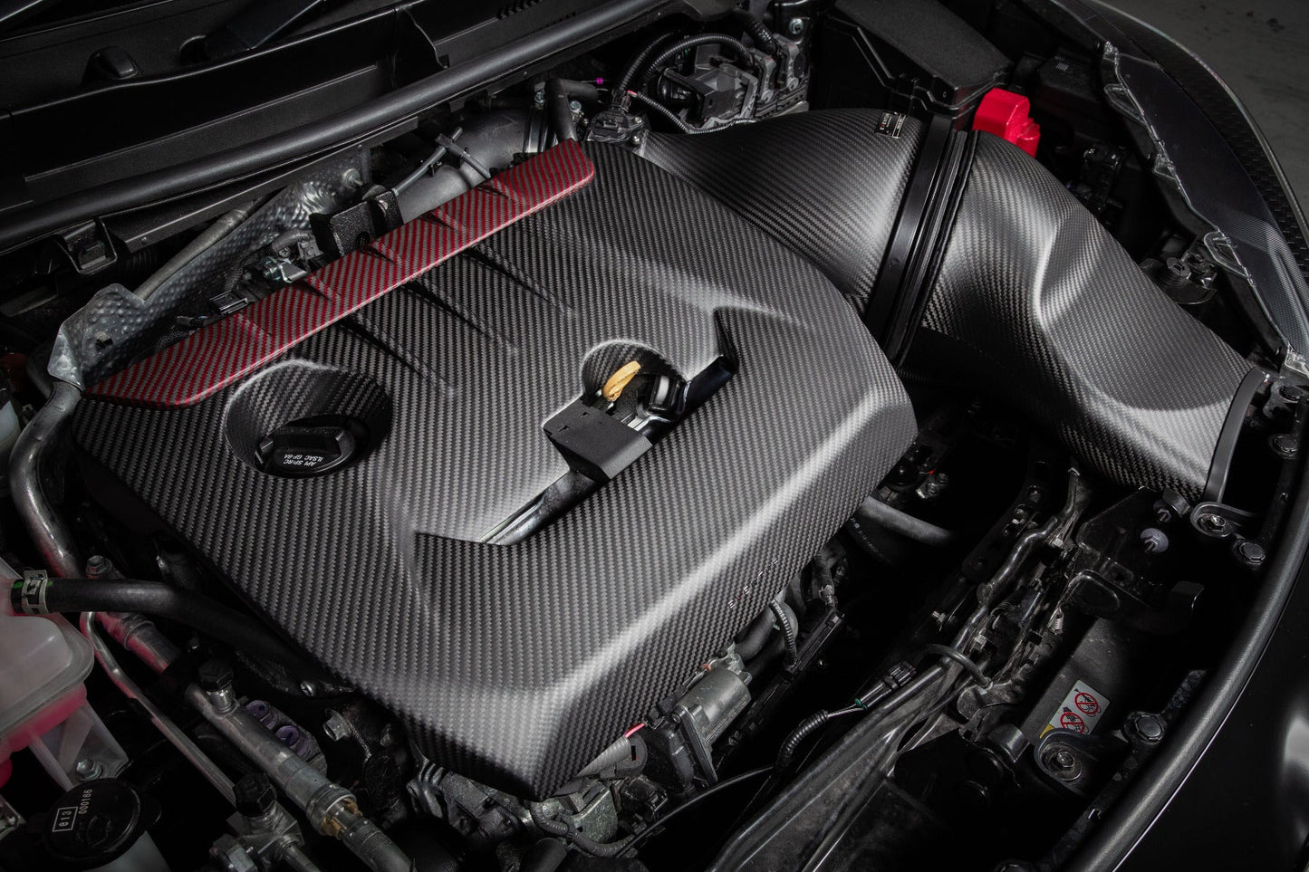 Eventuri Carbon Motorafdekplaat voor Toyota GR Yaris/Corolla — Matte
