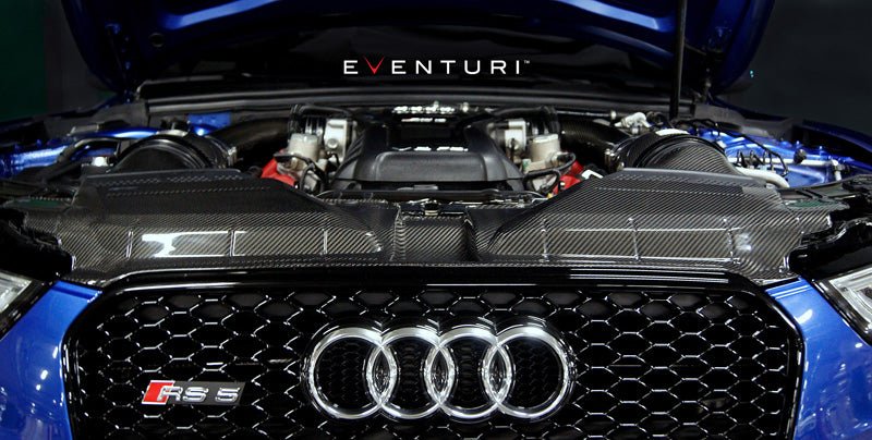 Eventuri Carbon Cover voor Audi B8 RS5 Black Carbon Facelift Slam Panel Cover