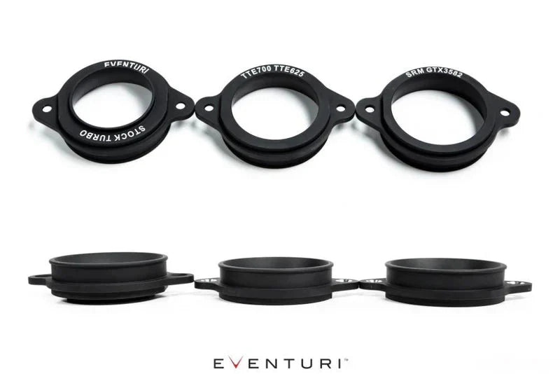 Eventuri Carbon Turbo Inlets voor Audi Stock Turbo Flange for RS3/TTRS