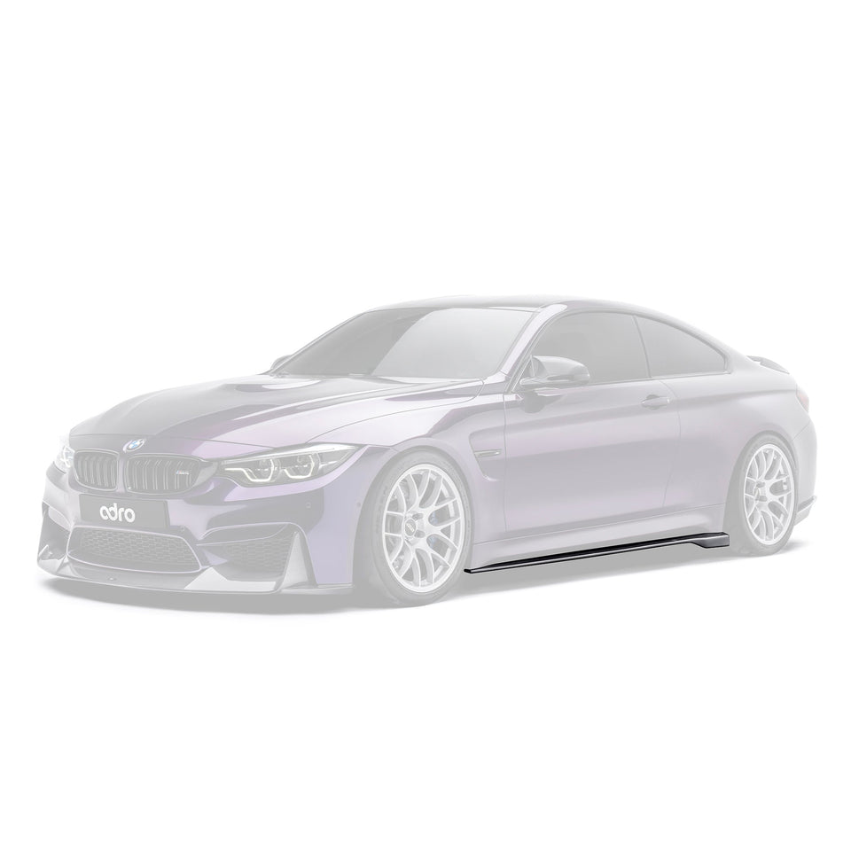 Adro Carbon Side Skirts voor BMW F82 M4