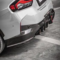 SOOQOO Carbon Diffuser voor BMW 2 Serie G42 (zijdelen)