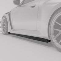 RevoZport Carbon Side Skirts Aero voor BMW M2 G87