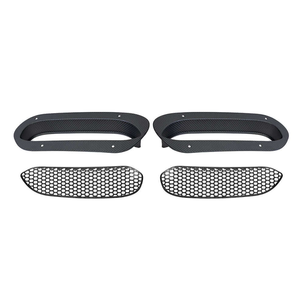 SOOQOO Carbon Motorkap voor BMW 5 Serie / 5 Serie Touring / M5 / M5 Touring G60, G61, G90, G99 (met ventilatie)