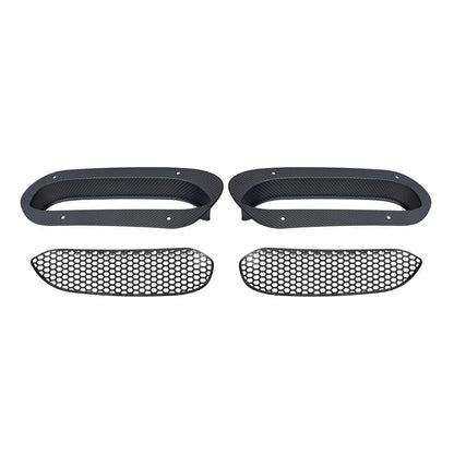 SOOQOO Carbon Motorkap voor BMW 5 Serie / 5 Serie Touring / M5 / M5 Touring G60, G61, G90, G99 (met ventilatie)