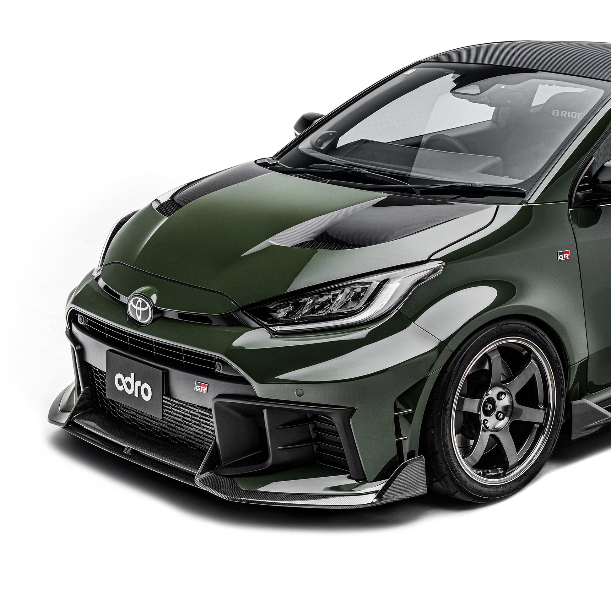 Adro Carbon Front Splitter voor Toyota GR Yaris
