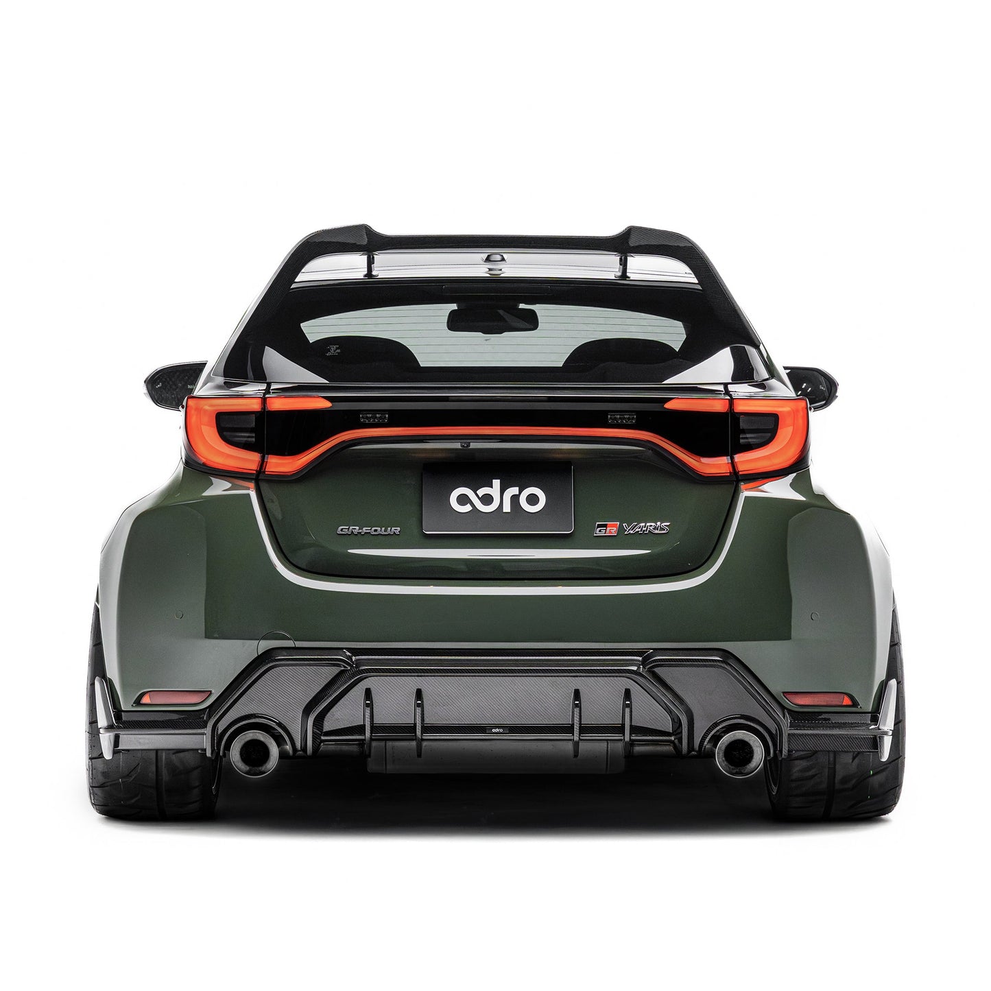 Adro Carbon Diffuser voor Toyota GR Yaris