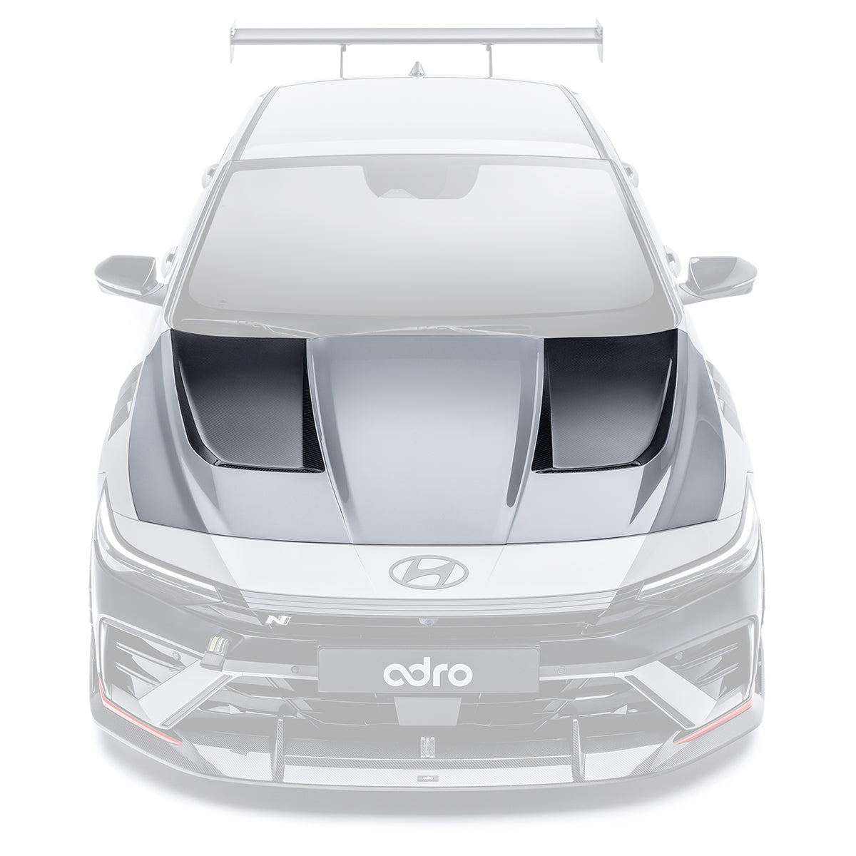Adro Prepreg Carbon Motorkap voor Hyundai Elantra N Pe