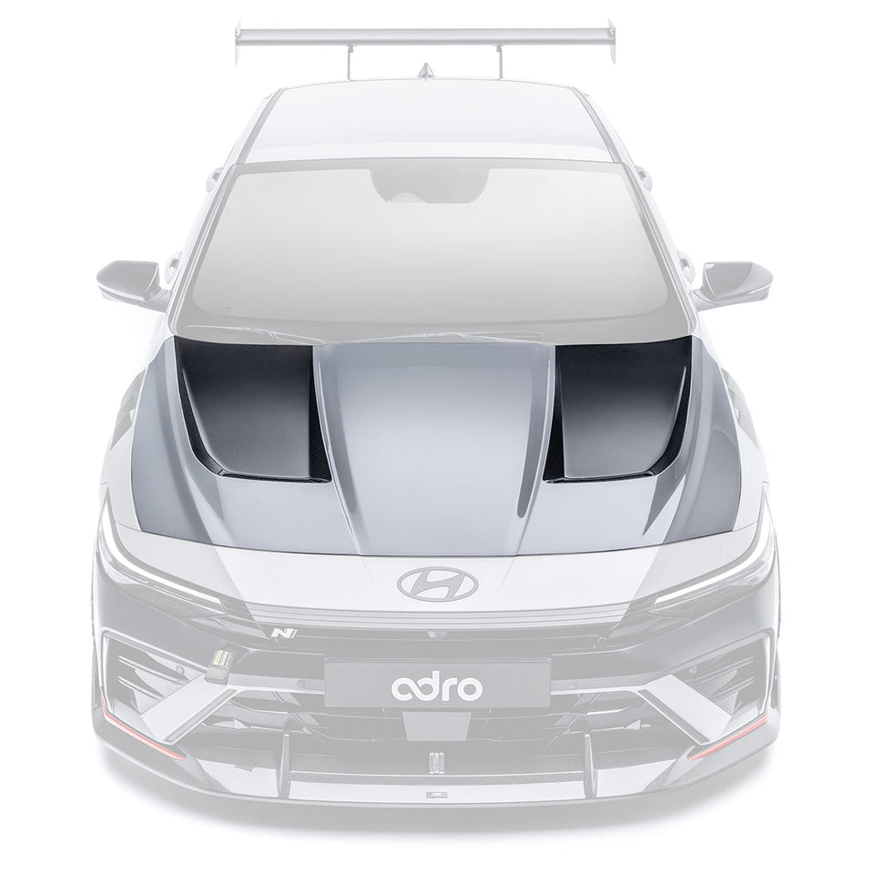 Adro Prepreg Carbon Motorkap voor Hyundai Elantra N Pe