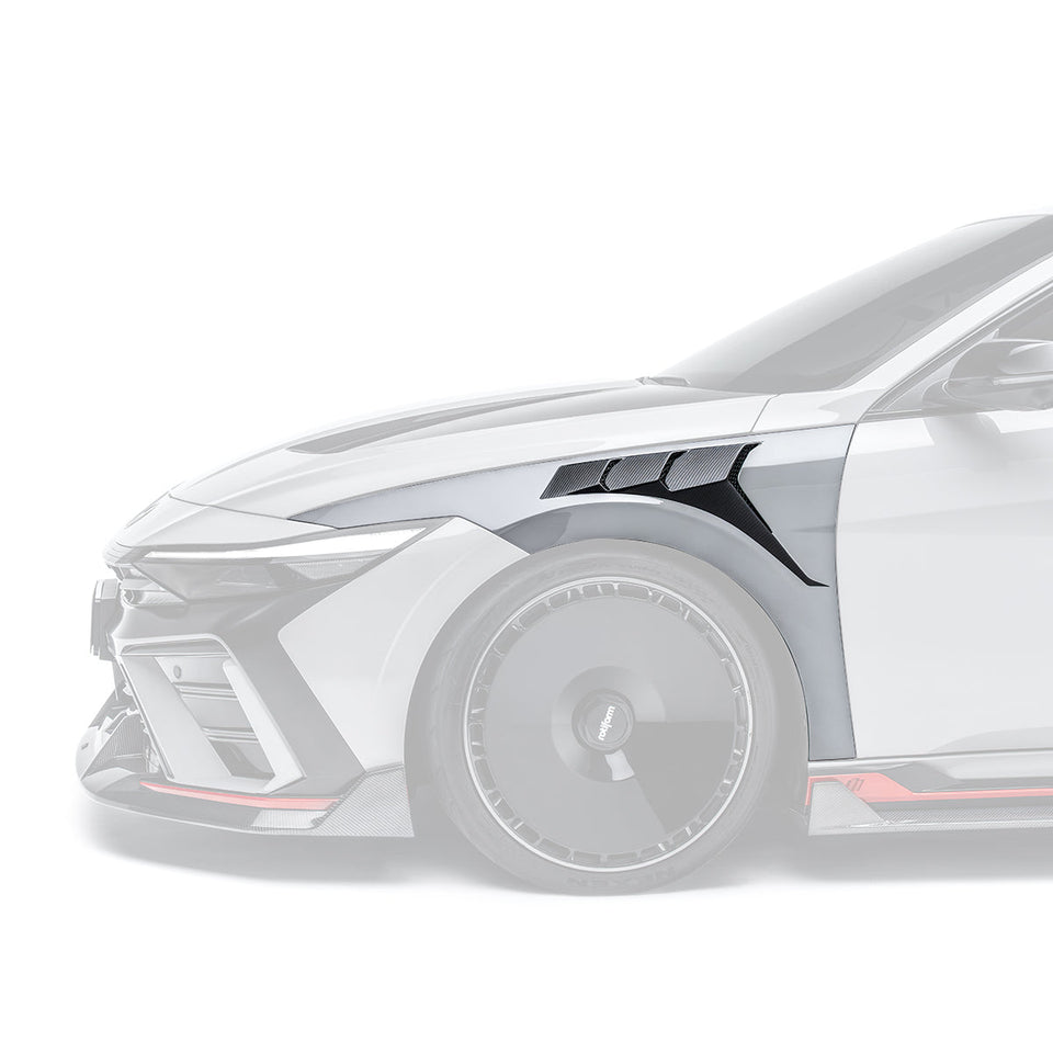 Adro Carbon Spatborden voor Hyundai Elantra N Pe