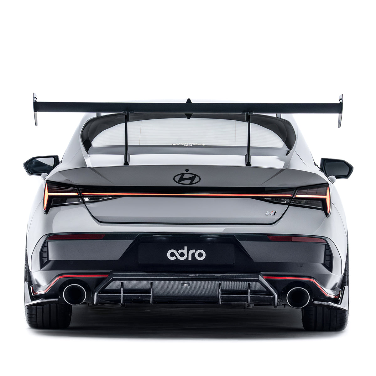 Adro Carbon Diffuser voor Hyundai Elantra N Pe