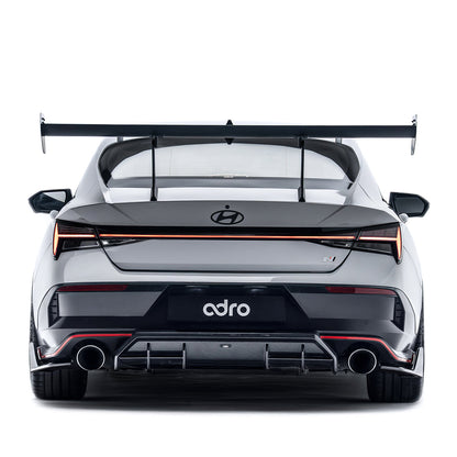 Adro Carbon Diffuser voor Hyundai Elantra N Pe