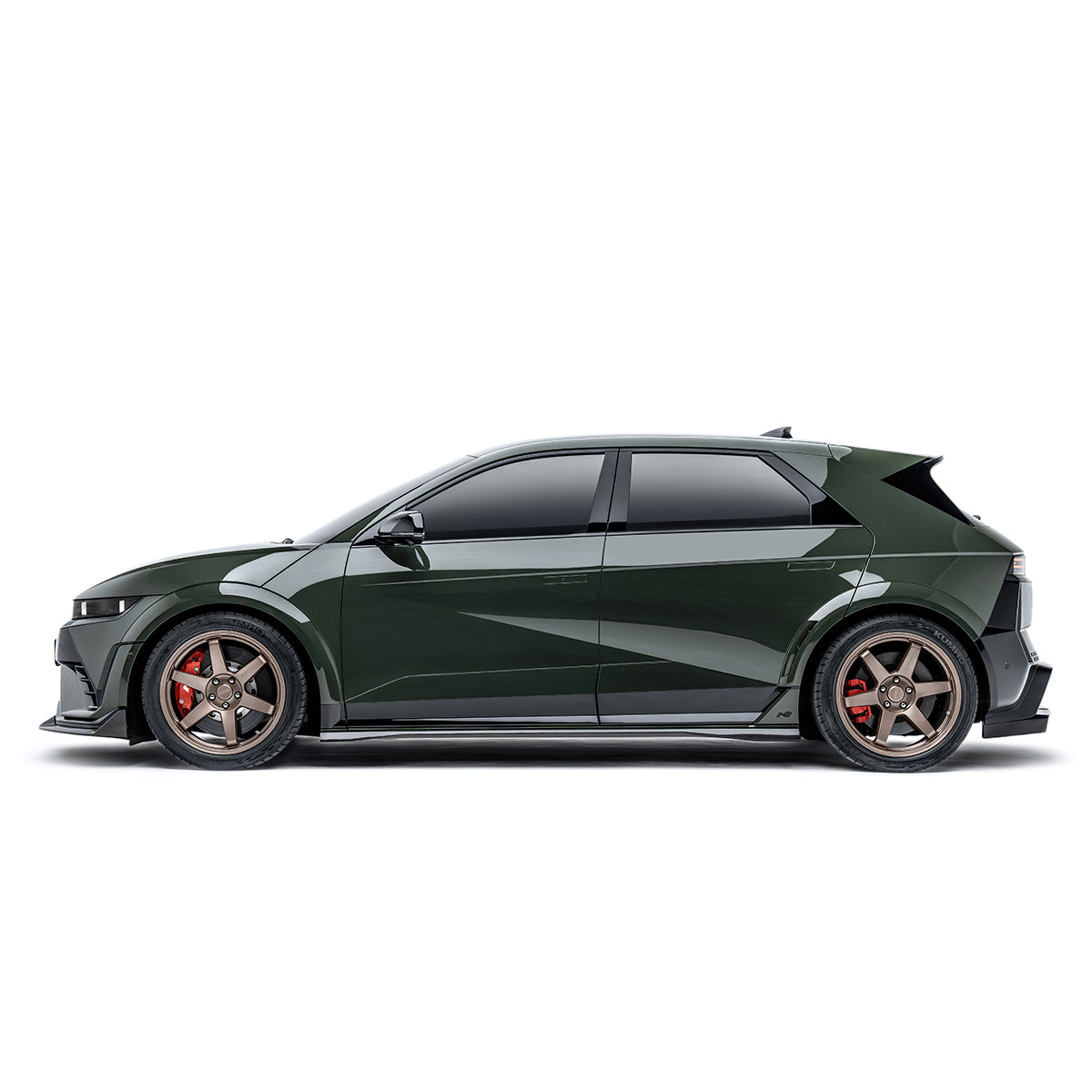 Adro Carbon Side Skirts voor Hyundai Ioniq 5 N