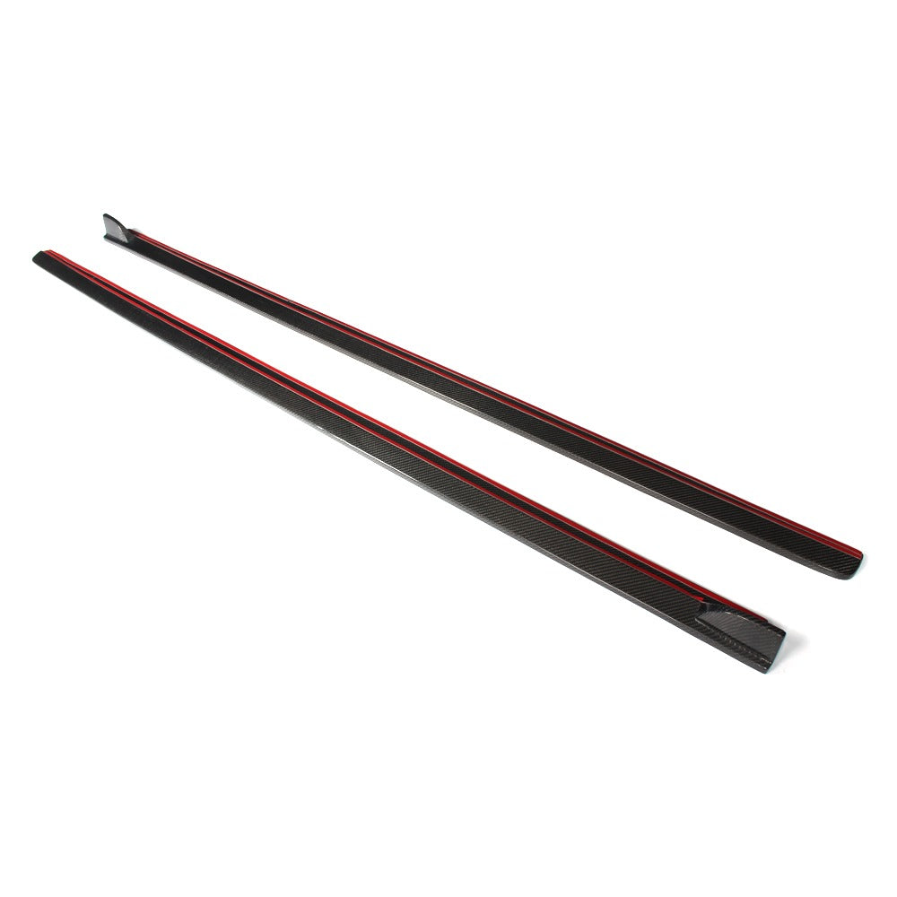 Carbon Side Skirts voor Volkswagen Polo 6R