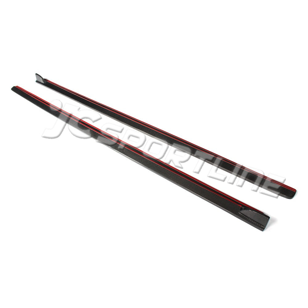 Carbon Side Skirts voor Volkswagen Polo 6R