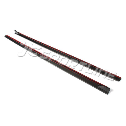 Carbon Side Skirts voor Volkswagen Polo 6R
