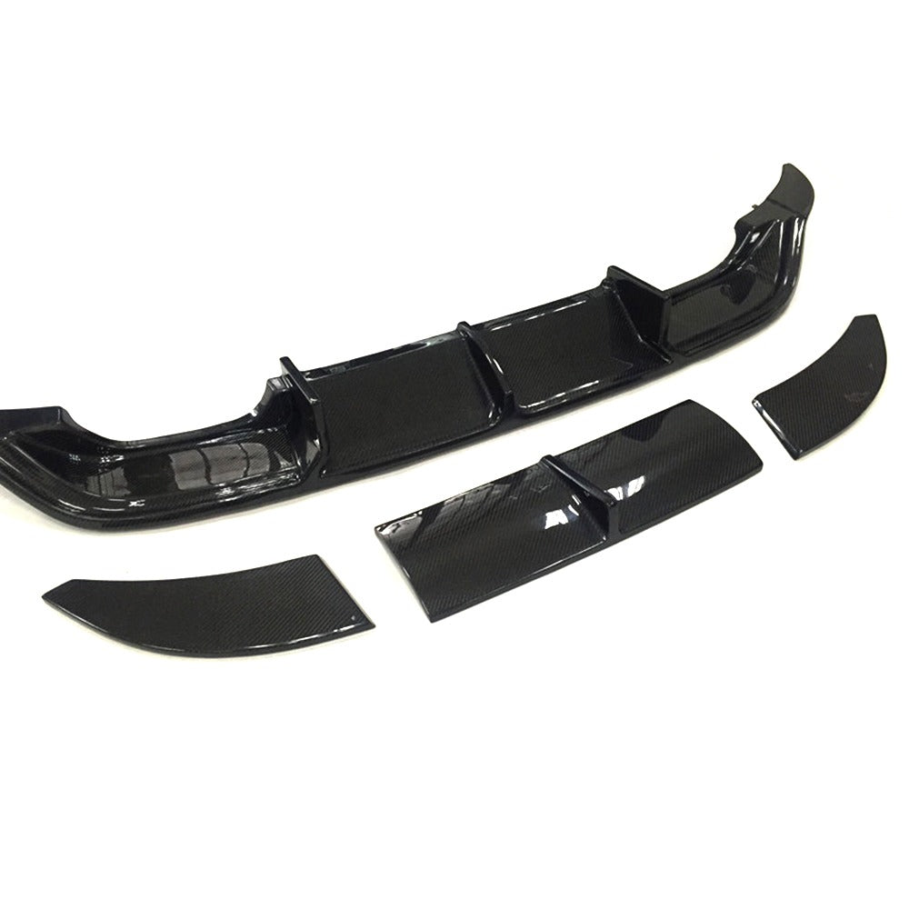 Carbon Diffuser voor Volkswagen Golf 7 R-Line