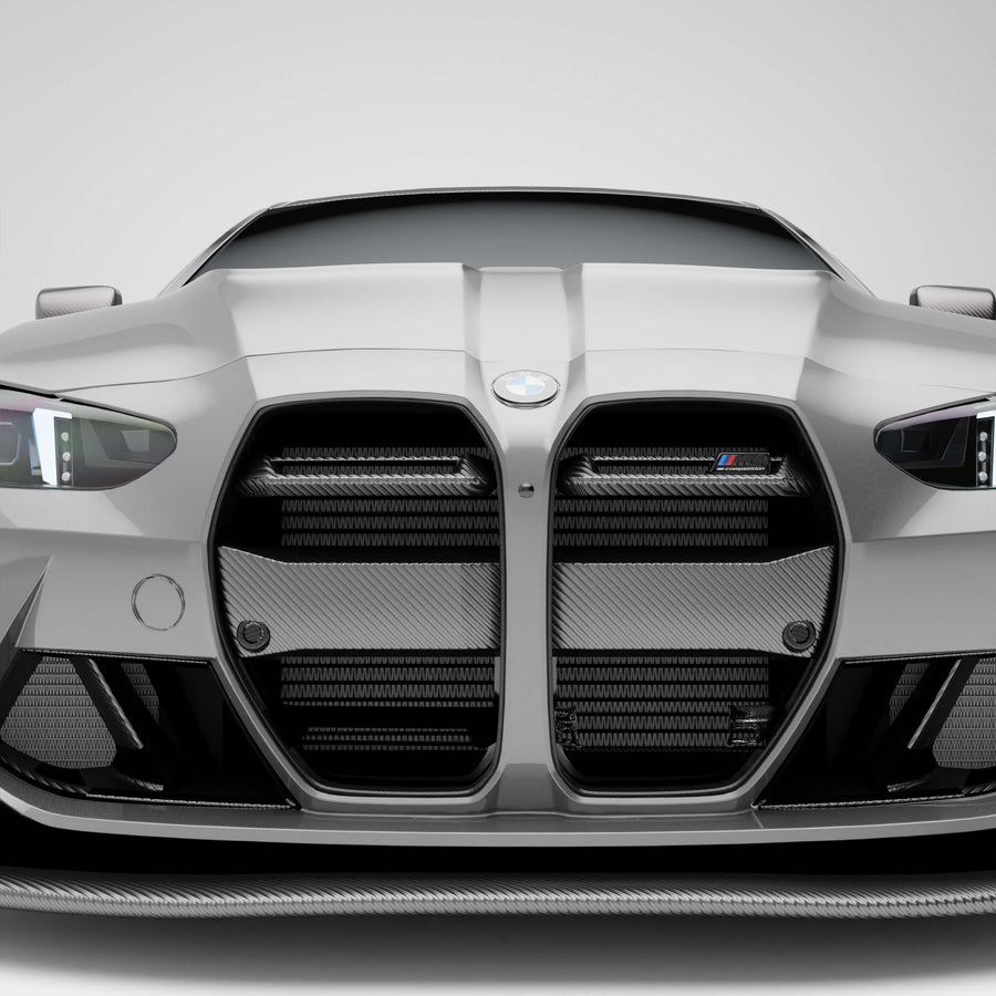 RevoZport Carbon Grille voorbumper Aero voor BMW M3 / M4 G80, G81, G82