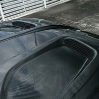 SOOQOO Carbon Motorkap voor BMW 5 Serie / 5 Serie Touring / M5 / M5 Touring G60, G61, G90, G99 (met ventilatie)