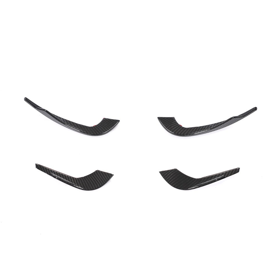 Dry Carbon Canards voor Audi A4 / S4 Sedan B9