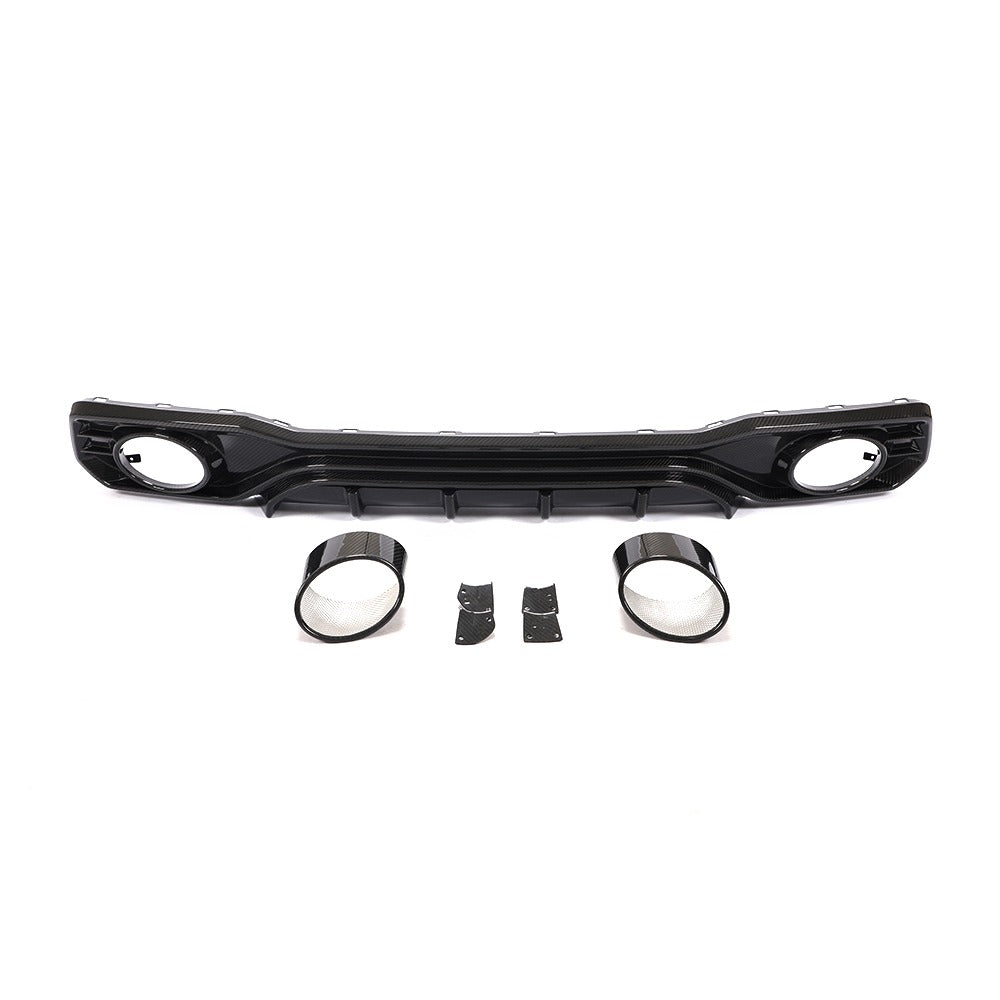 Dry Carbon Diffuser voor Audi A7 / S7 C8