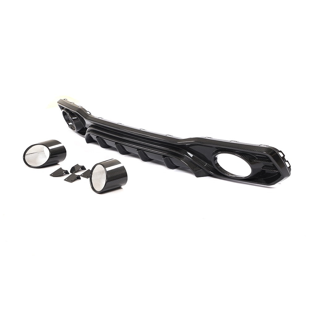 Dry Carbon Diffuser voor Audi A7 / S7 C8