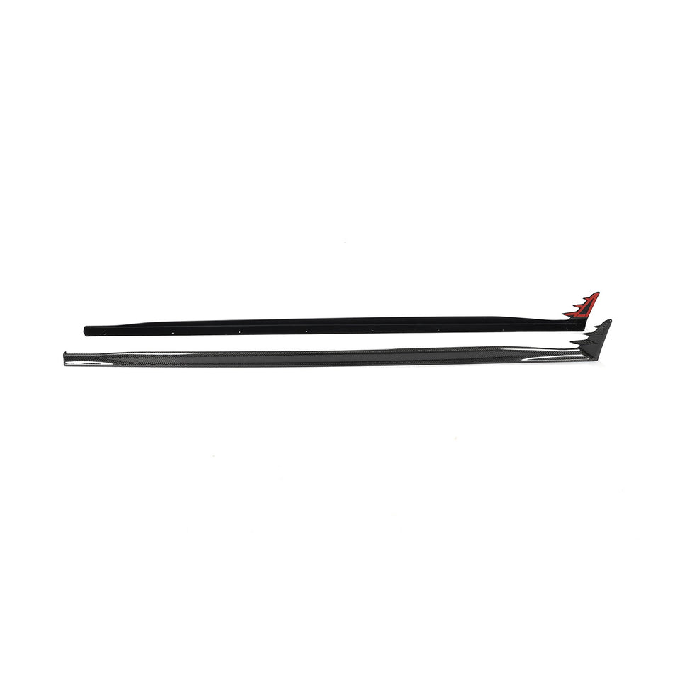 Carbon Side Skirts voor Volkswagen Golf 8 GTI