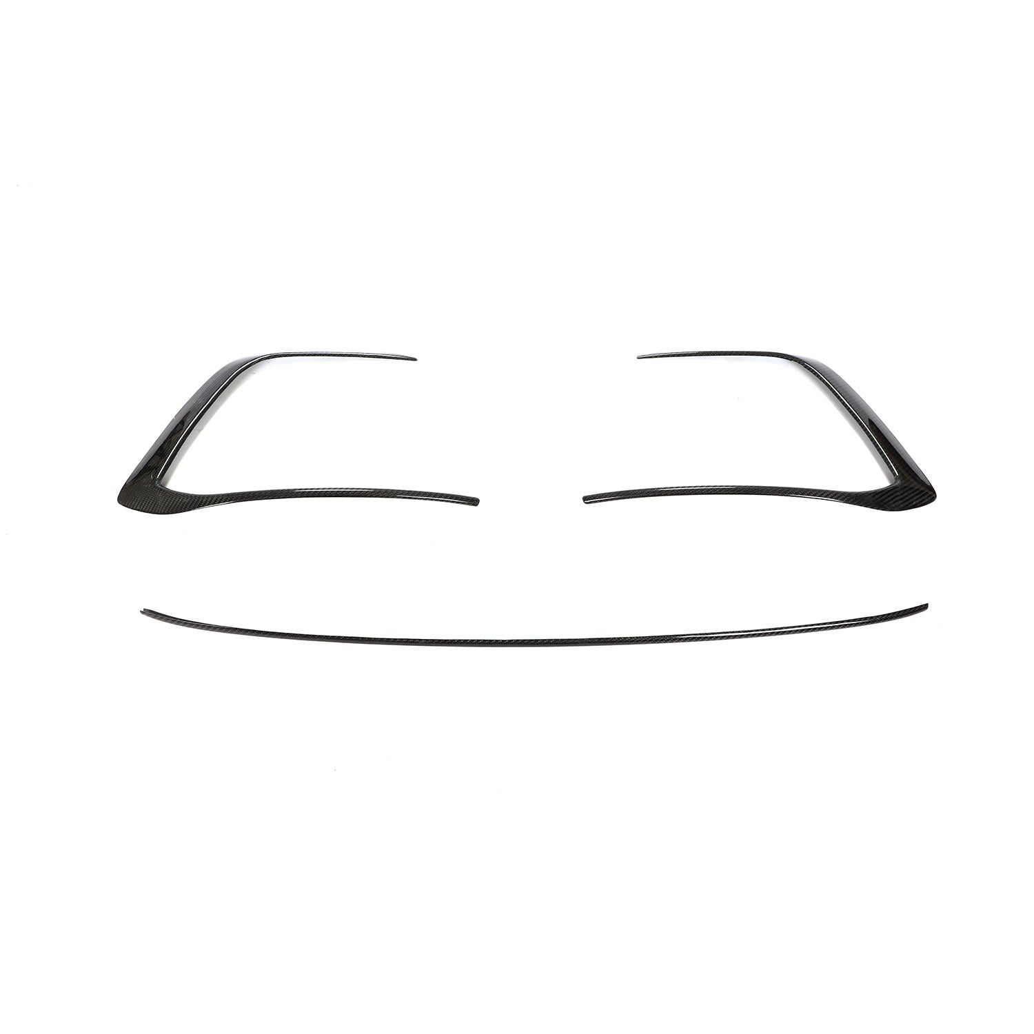 Dry Carbon Canards voor Volkswagen Golf 8 R