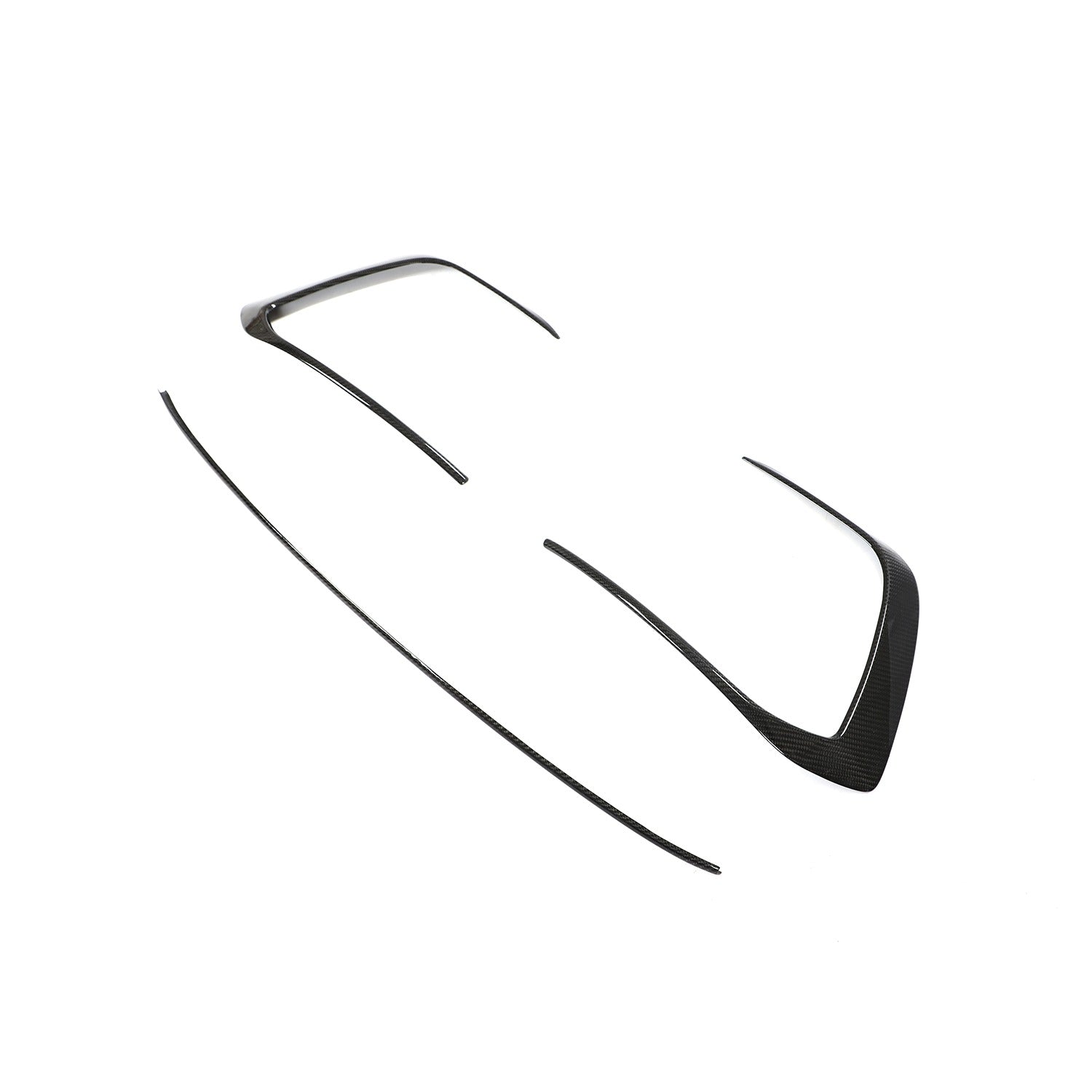 Dry Carbon Canards voor Volkswagen Golf 8 R