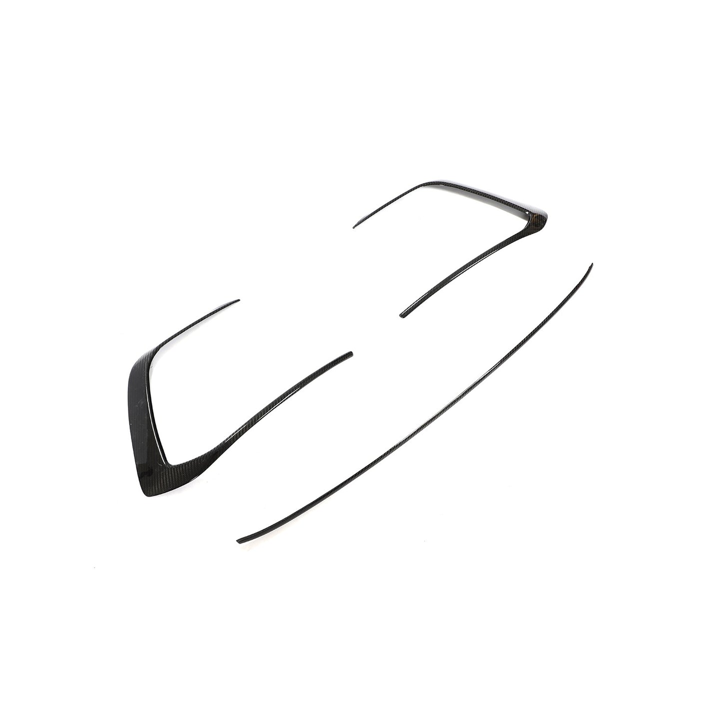 Dry Carbon Canards voor Volkswagen Golf 8 R