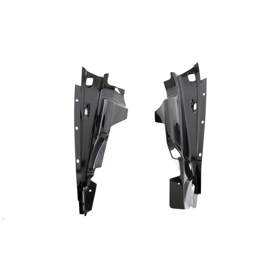 Dry Carbon Interieurstrips voor Audi R8 2023