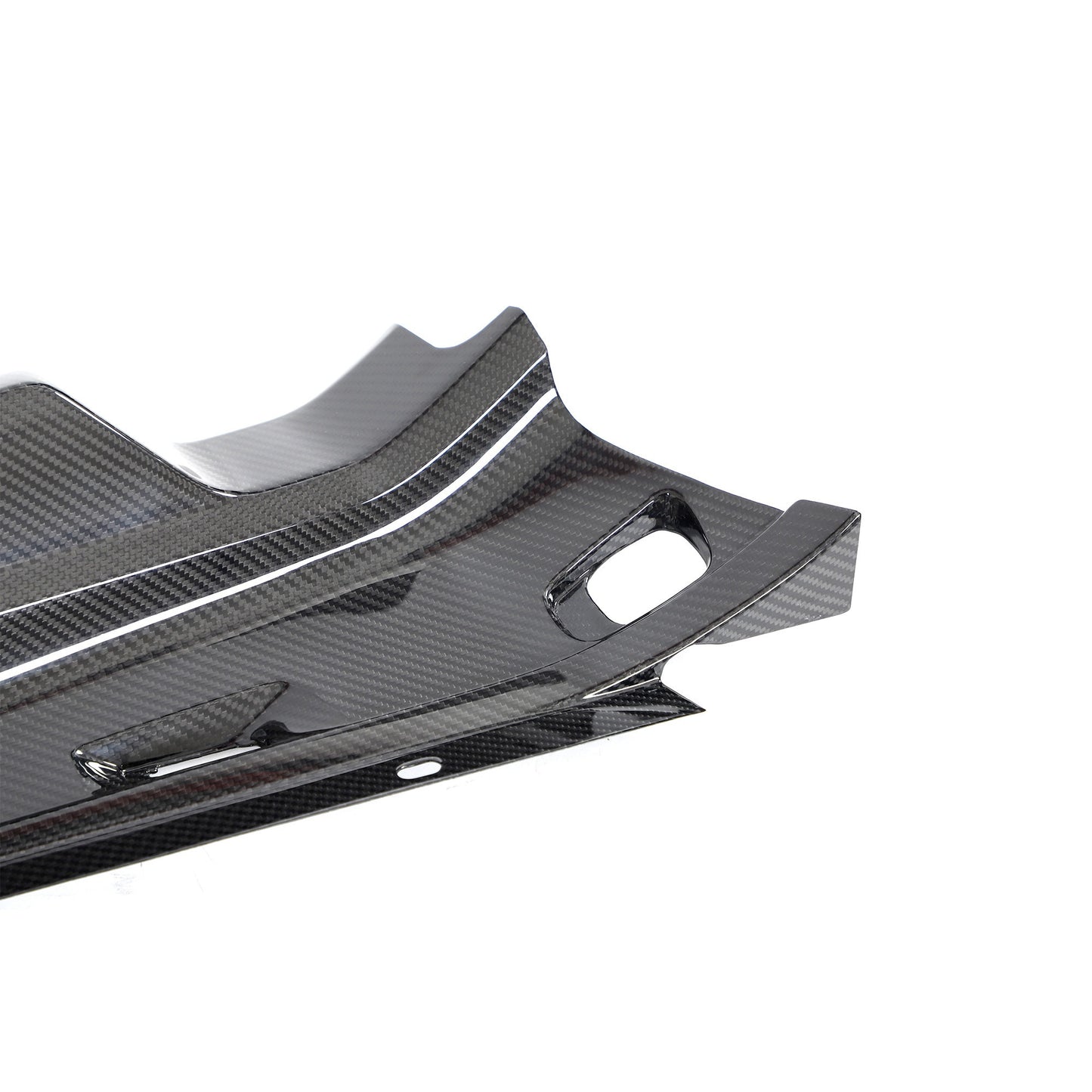 Dry Carbon Interieurstrips voor Audi R8 2023