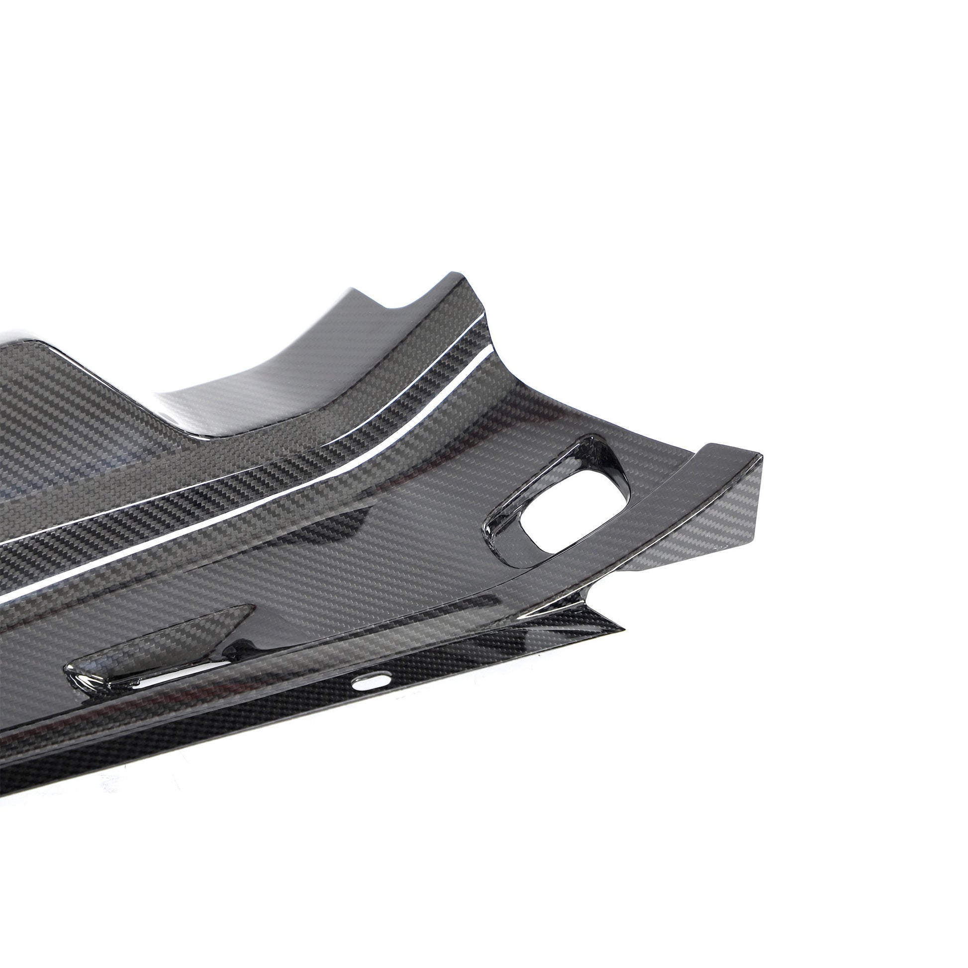Dry Carbon Interieurstrips voor Audi R8 2023