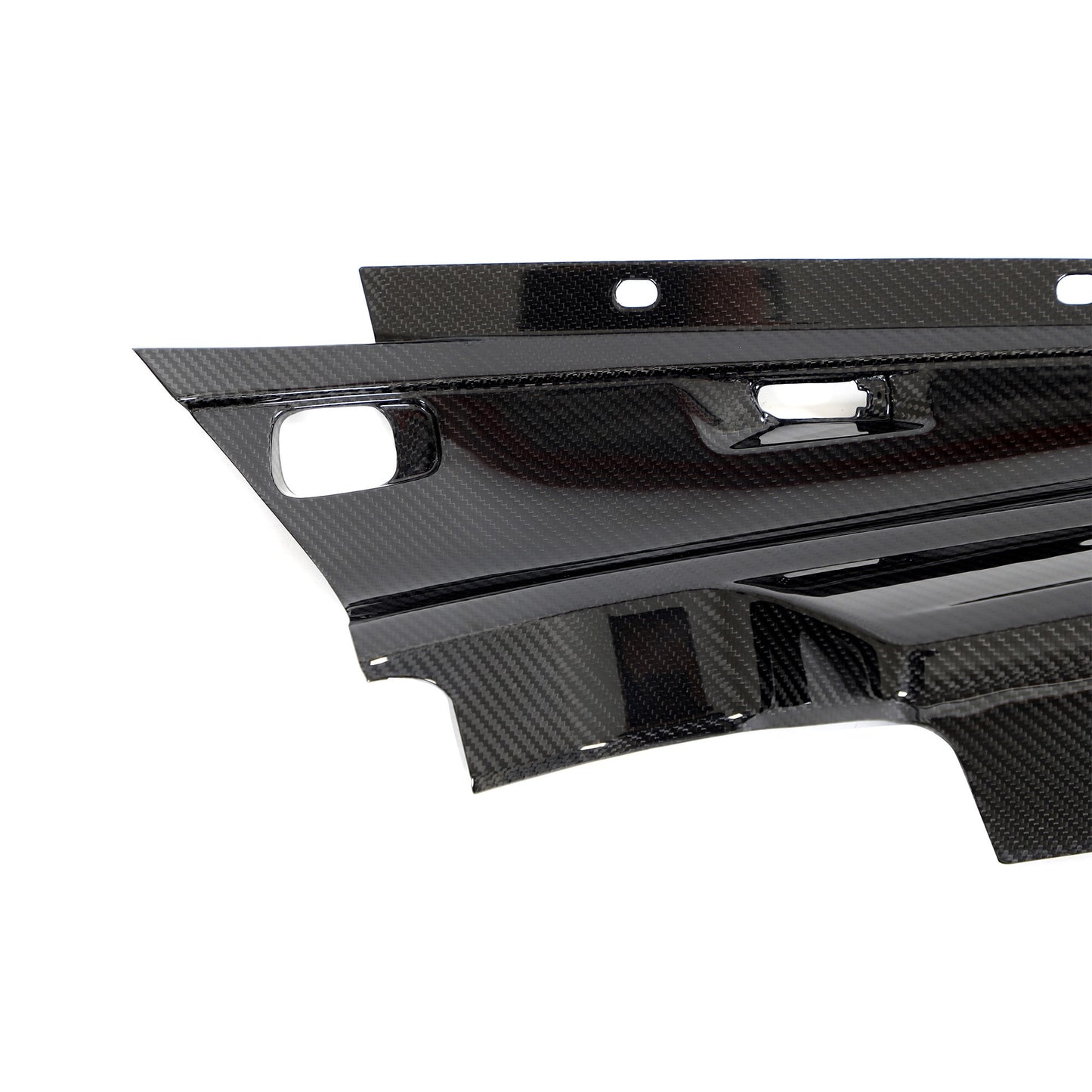 Dry Carbon Interieurstrips voor Audi R8 2023