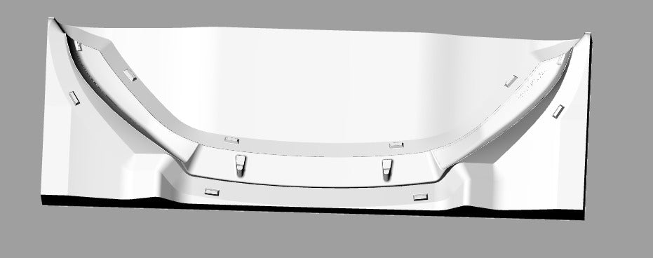 Carbon Front Splitter voor Volkswagen Beetle