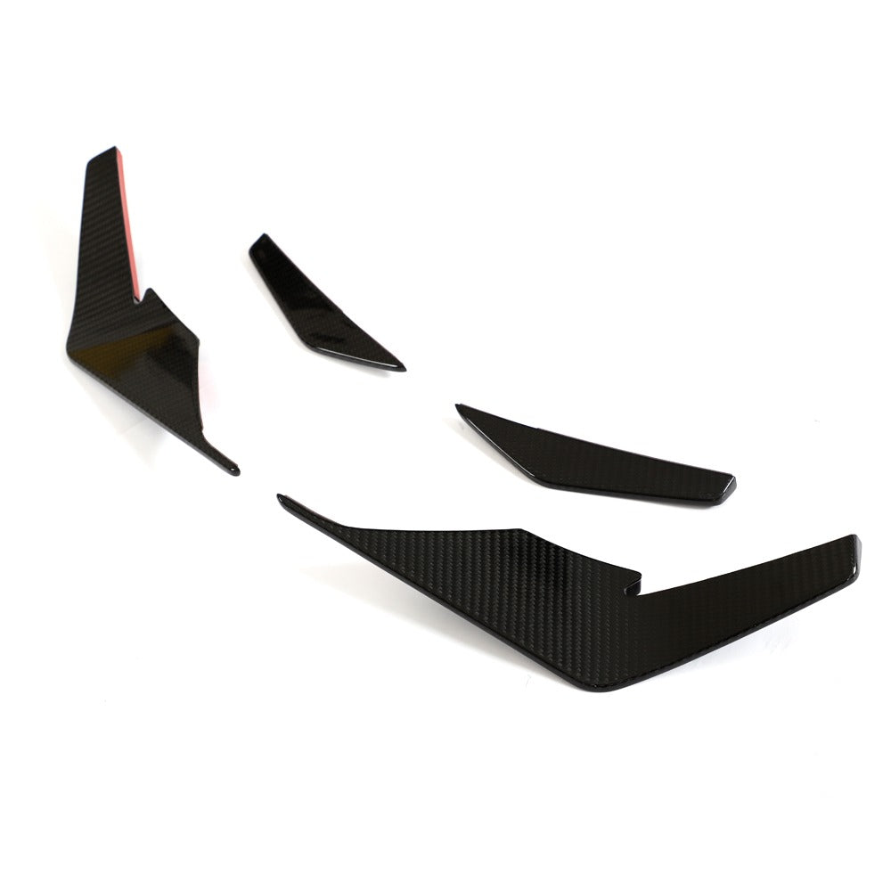 Dry Carbon Canards voor Audi R8 2023