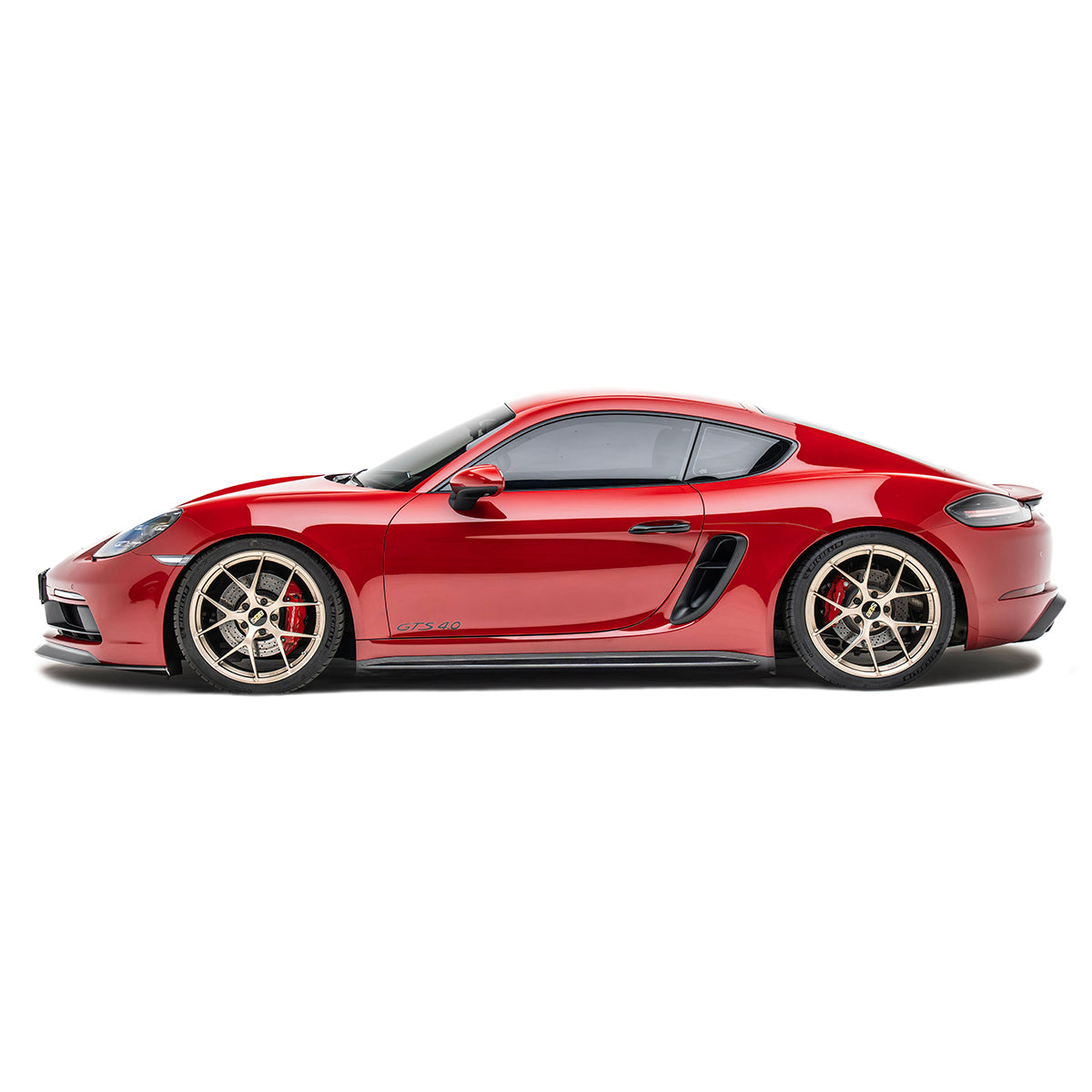 Adro Prepreg Carbon Front Splitter voor Porsche 718