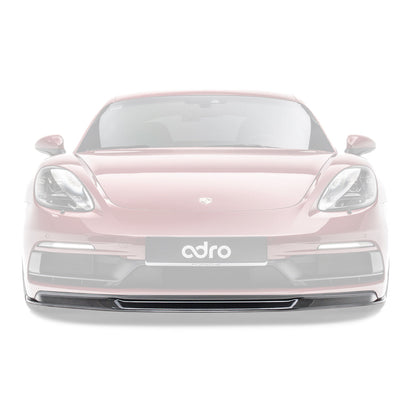 Adro Prepreg Carbon Front Splitter voor Porsche 718