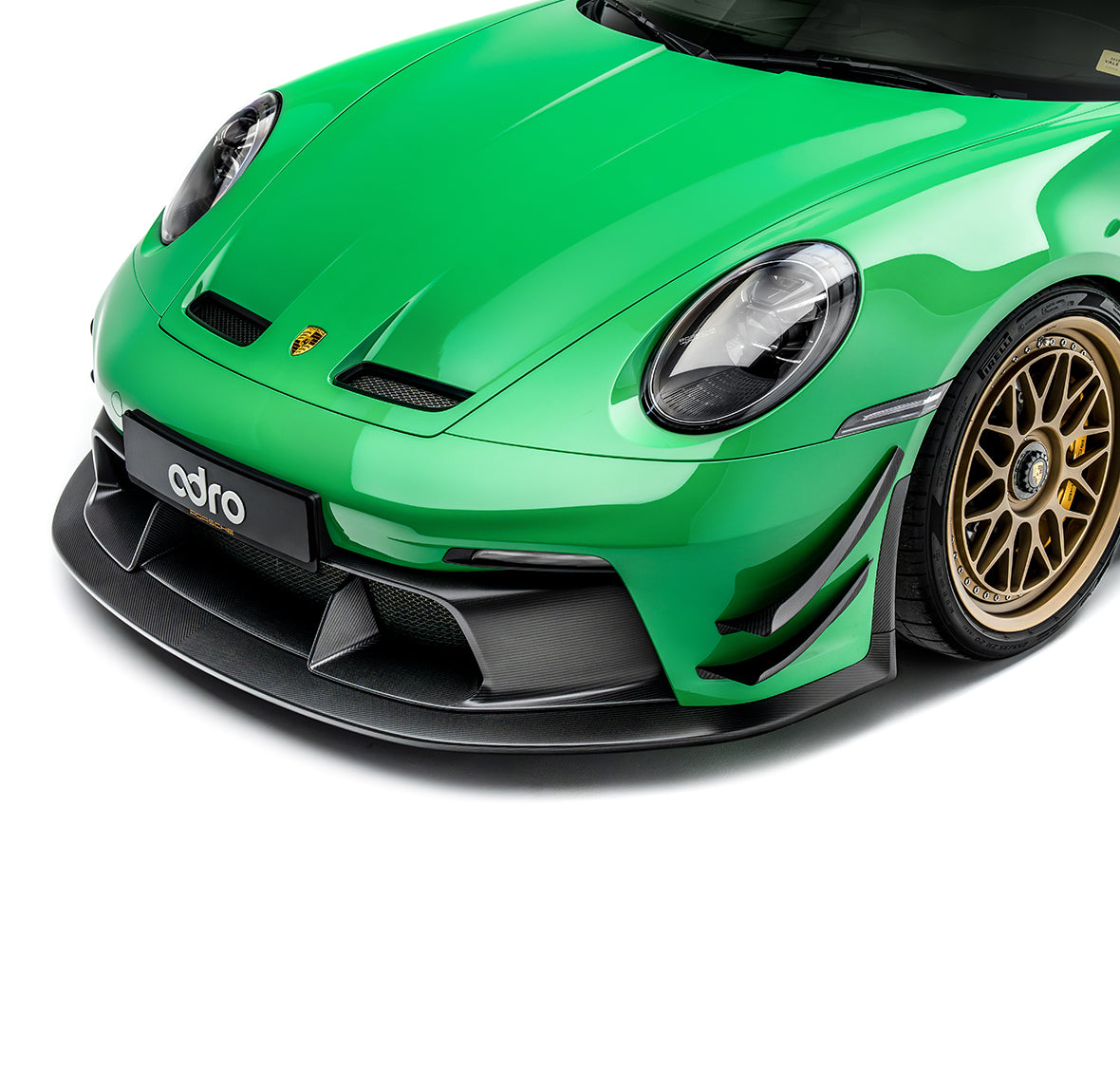 Adro Prepreg Carbon Canards voor Porsche 992.1 GT3