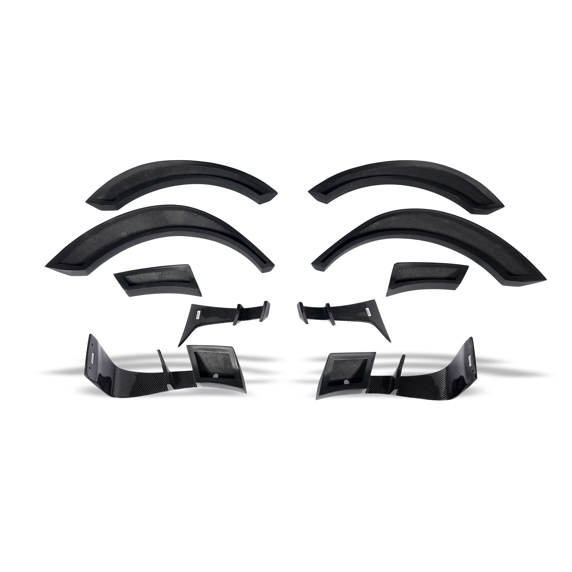 RevoZport Carbon Wielkast Trims voor Tesla Model 3