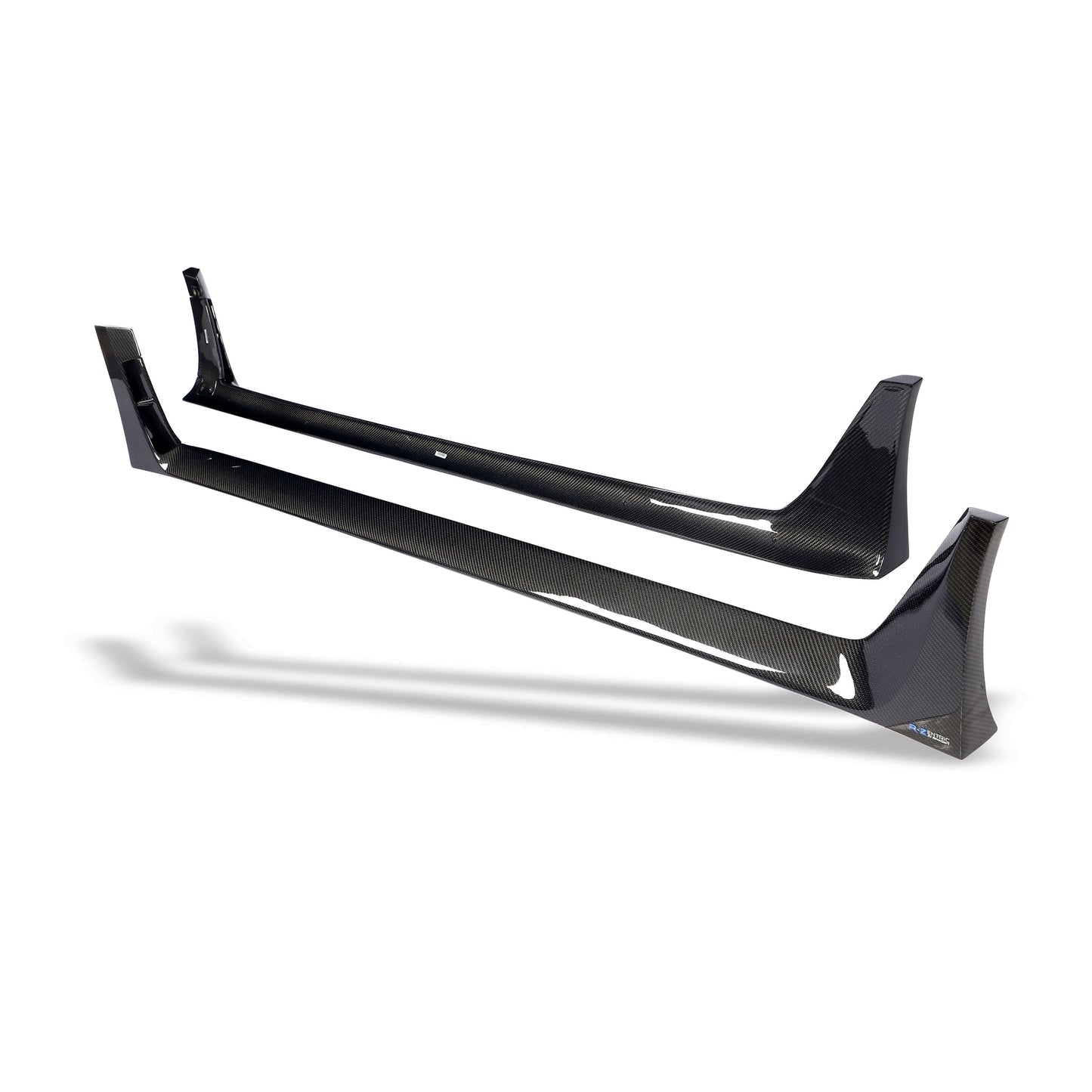 RevoZport Carbon Side Skirts voor Tesla Model 3