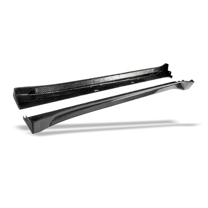 RevoZport Carbon Side Skirts voor Tesla Model Y Juniper