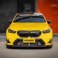 SOOQOO V1 Carbon Front Splitter voor BMW M5 / M5 Touring G90, G99
