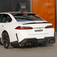 SOOQOO V2 Carbon Diffuser voor BMW M5 / M5 Touring G90, G99