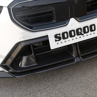 SOOQOO V2 Carbon Front Splitter voor BMW M5 / M5 Touring G90, G99