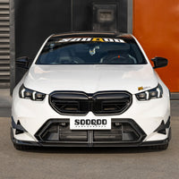SOOQOO V2 Carbon Front Splitter voor BMW M5 / M5 Touring G90, G99