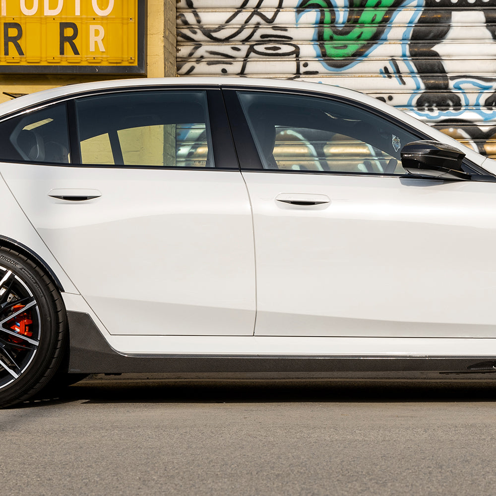 SOOQOO V2 Carbon Side Skirts voor BMW M5 / M5 Touring G90, G99