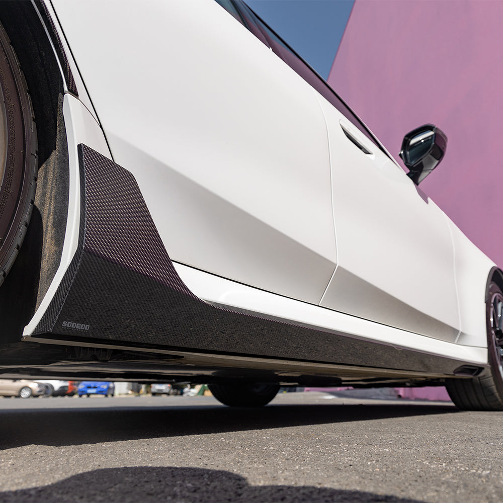 SOOQOO V2 Carbon Side Skirts voor BMW M5 / M5 Touring G90, G99